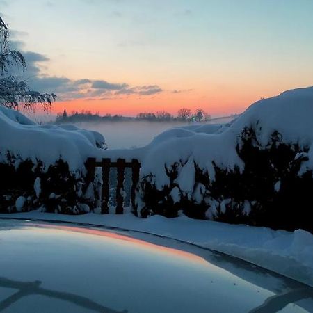 Au Chalet Bain Nordique Neuf Independant Calme Assure Haselbourg Exteriér fotografie